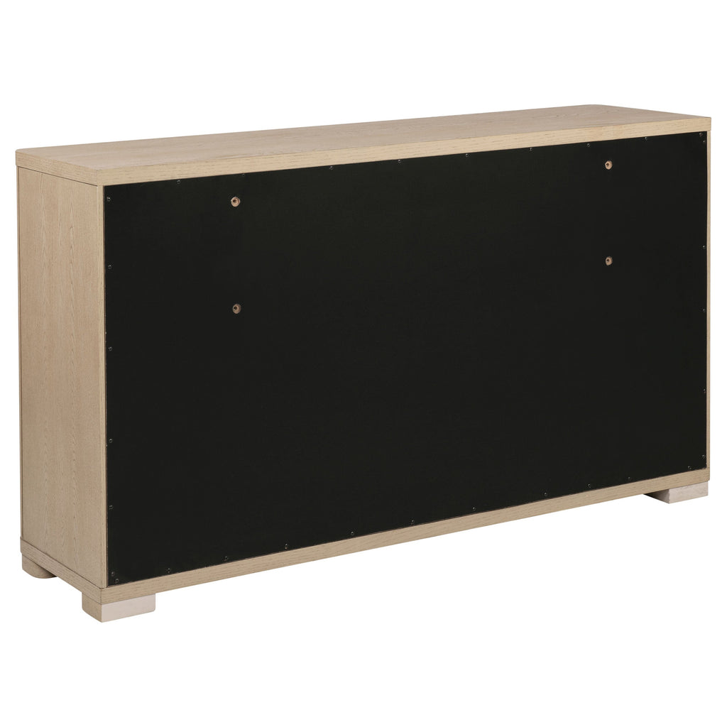 Mirador Light Elm 6-Drawer Bedroom Dresser
