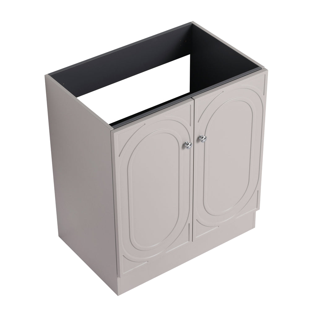 30" Freestanding Bathroom Vanity & 2 Soft-Close Cabinet Doors