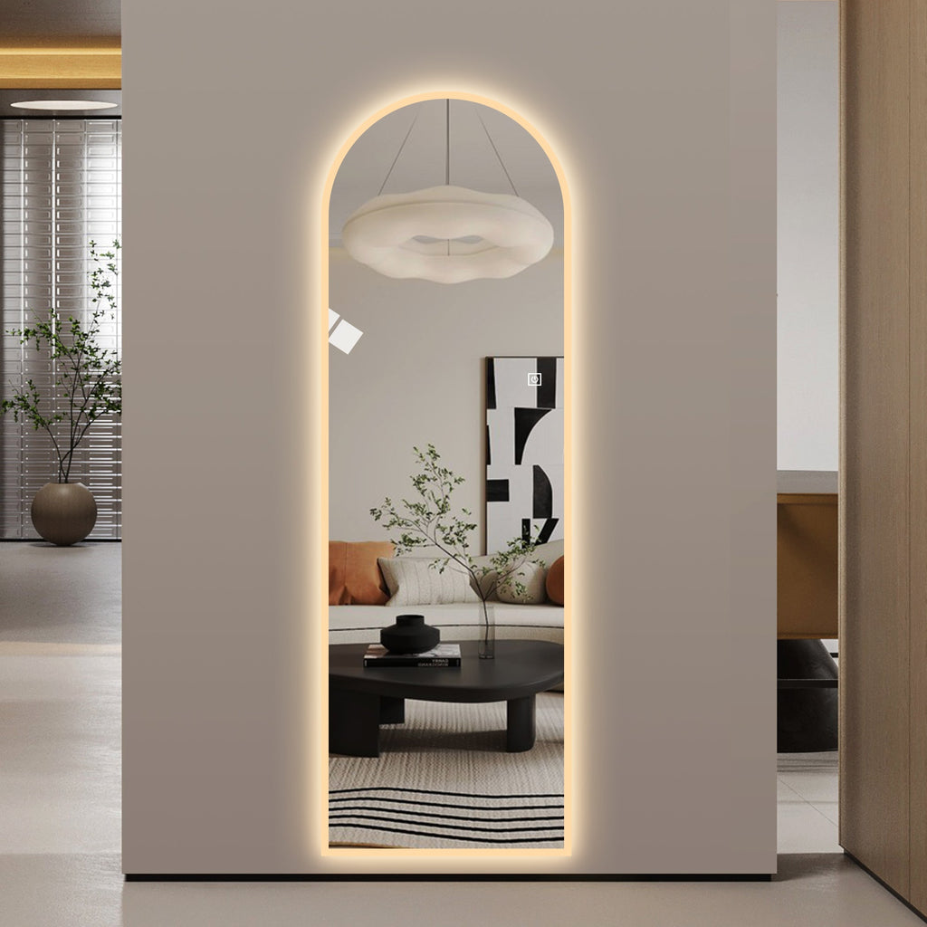 65" x 21" LED Full Length Wall Mirror