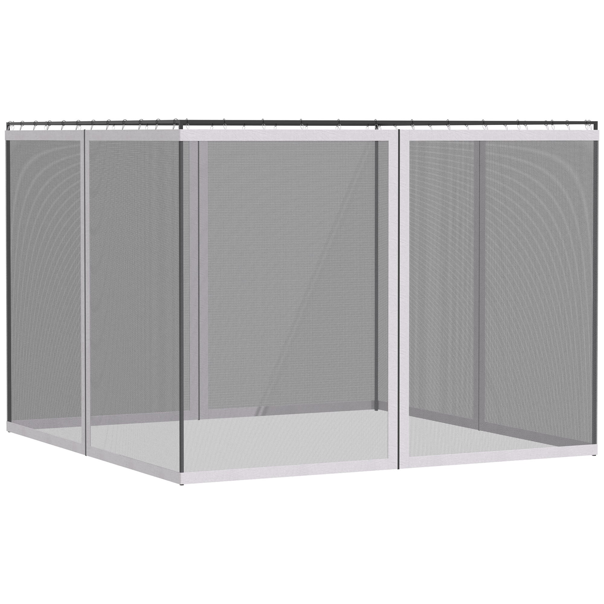 Outsunny 10' x 13' Replacement Mesh Sidewall Netting