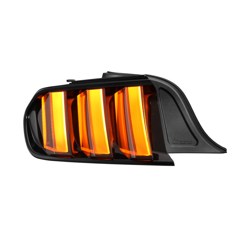 AlphaRex 15-23 Ford Mustang NOVA-Series Prismatic LED Tail Lights Alpha-Black 655010 *Discontinued