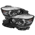 SPYDER Xtune Mercedes C-Class 08-11 OE Projector Headlights (w/AFS. Hid Fit) Black PRO-JH-MBW20408-AFS-BK 5075819