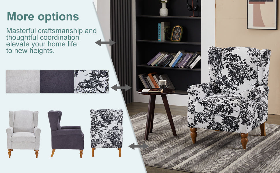 Vintage Luxury Coffee Table & Armchair Set