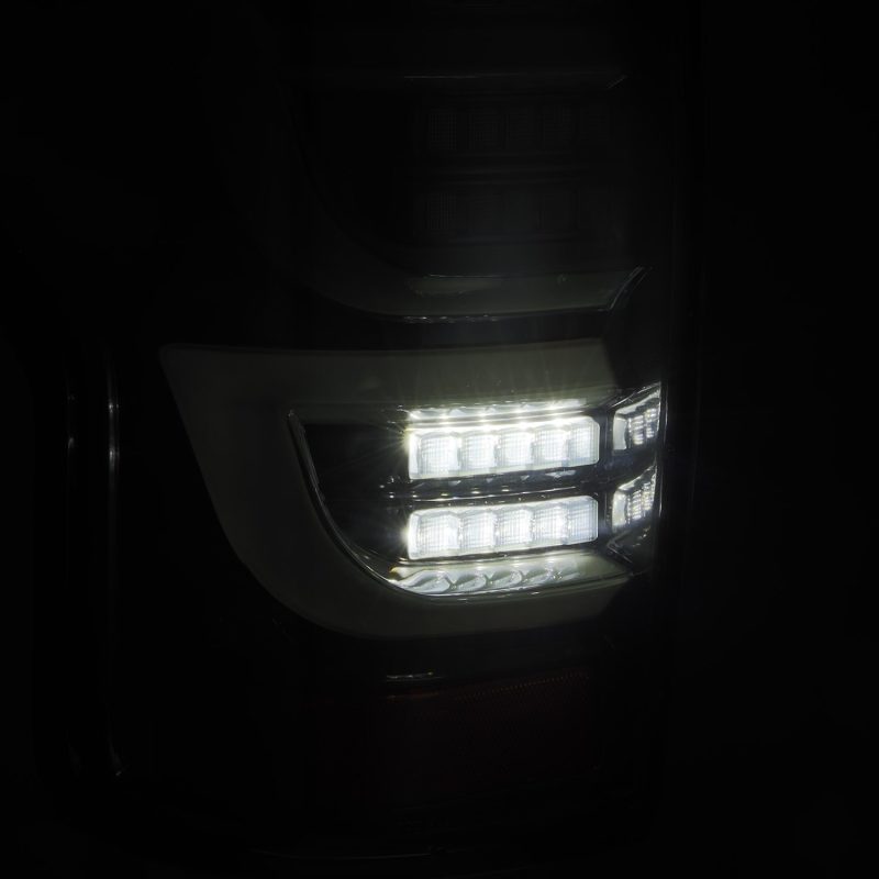 AlphaRex 07-13 Toyota Tundra LUXX-Series LED Tail Lights Alpha-Black 670040 *Discontinued