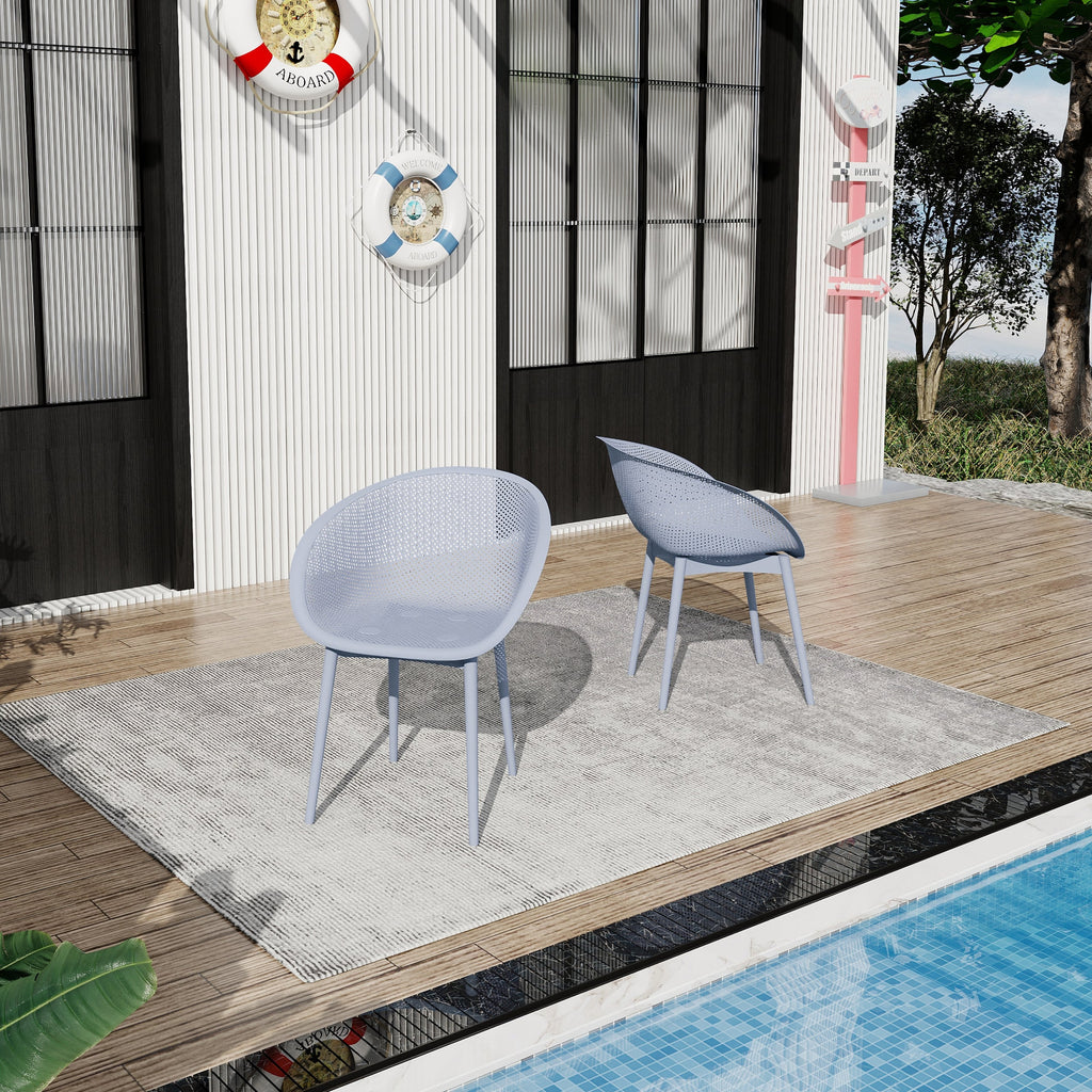 Summer - 2-Pack Modern Lounge Chairs