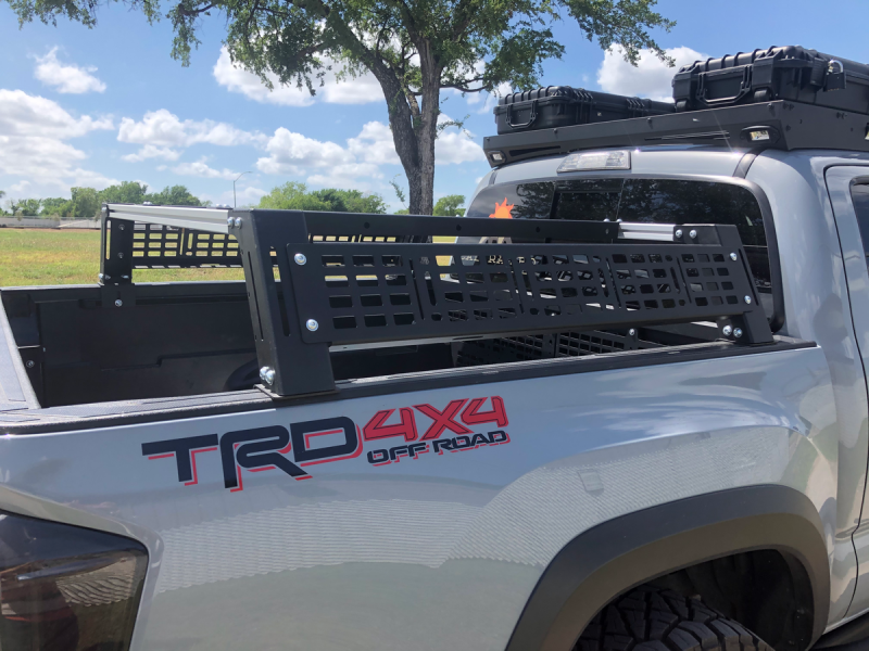 Cali Raised LED Cali Raised 05-23 Toyota Tacoma Overland Bed Rack - Short Bed Mid Height Rack CR3701