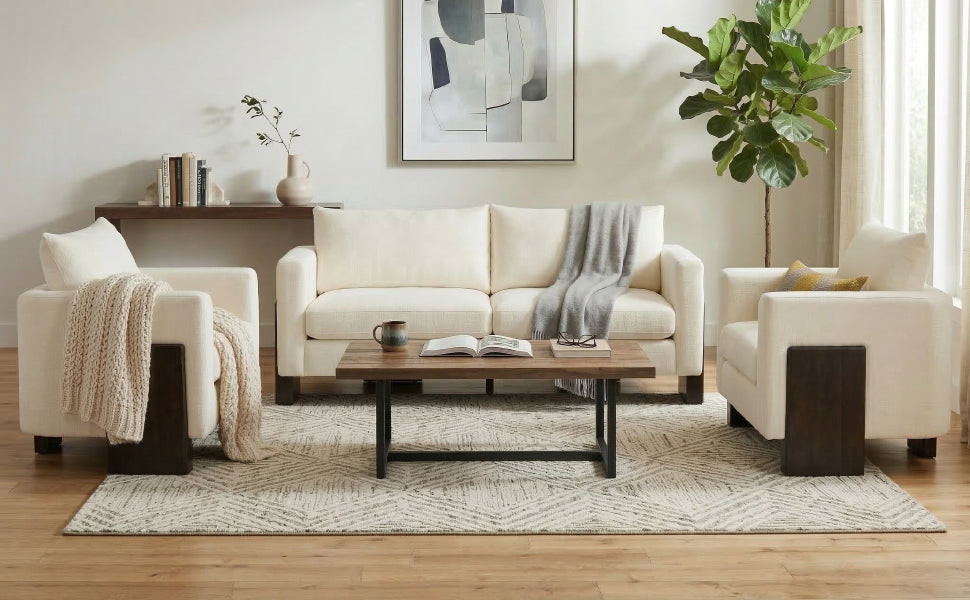 Cozy Sofa Set Oversized Comfy Cloud Sofa
