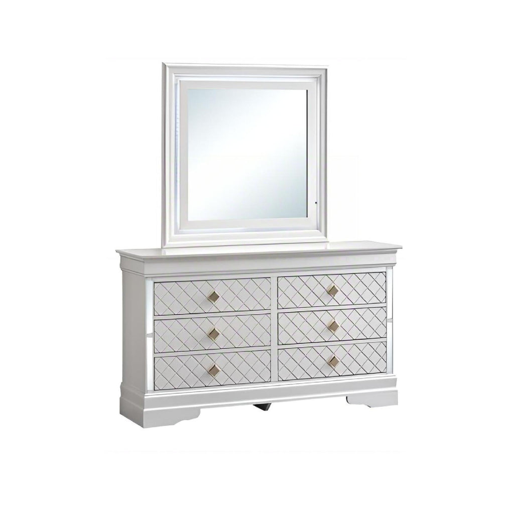 Verona G6735-D Dresser in Pearl