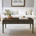 Fluted 2-Drawer Coffee Table
