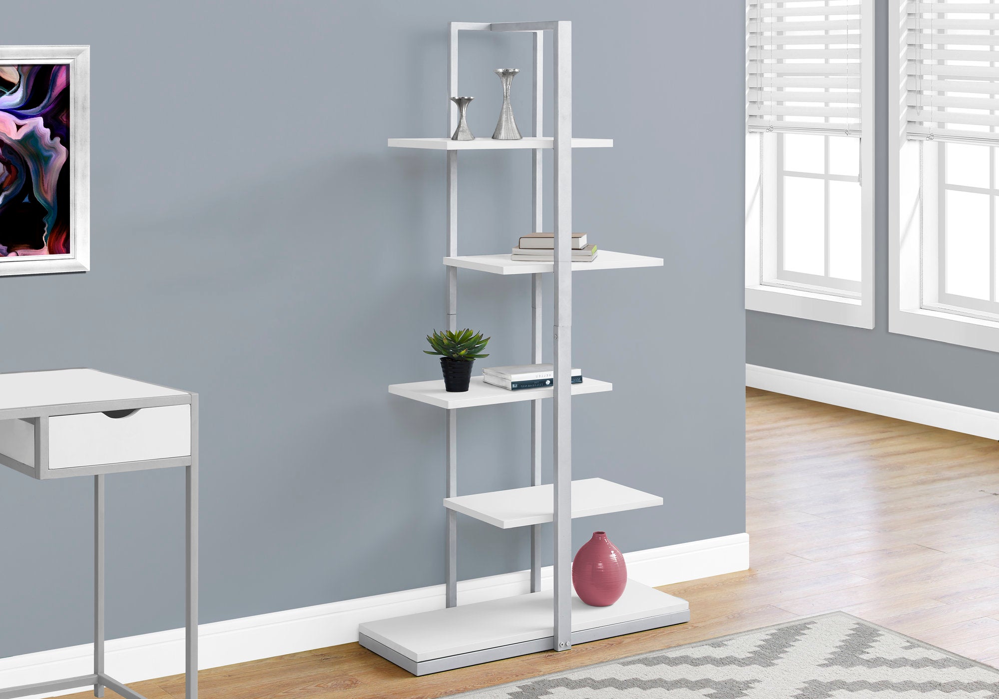 5 Tier Bookshelf Etagere