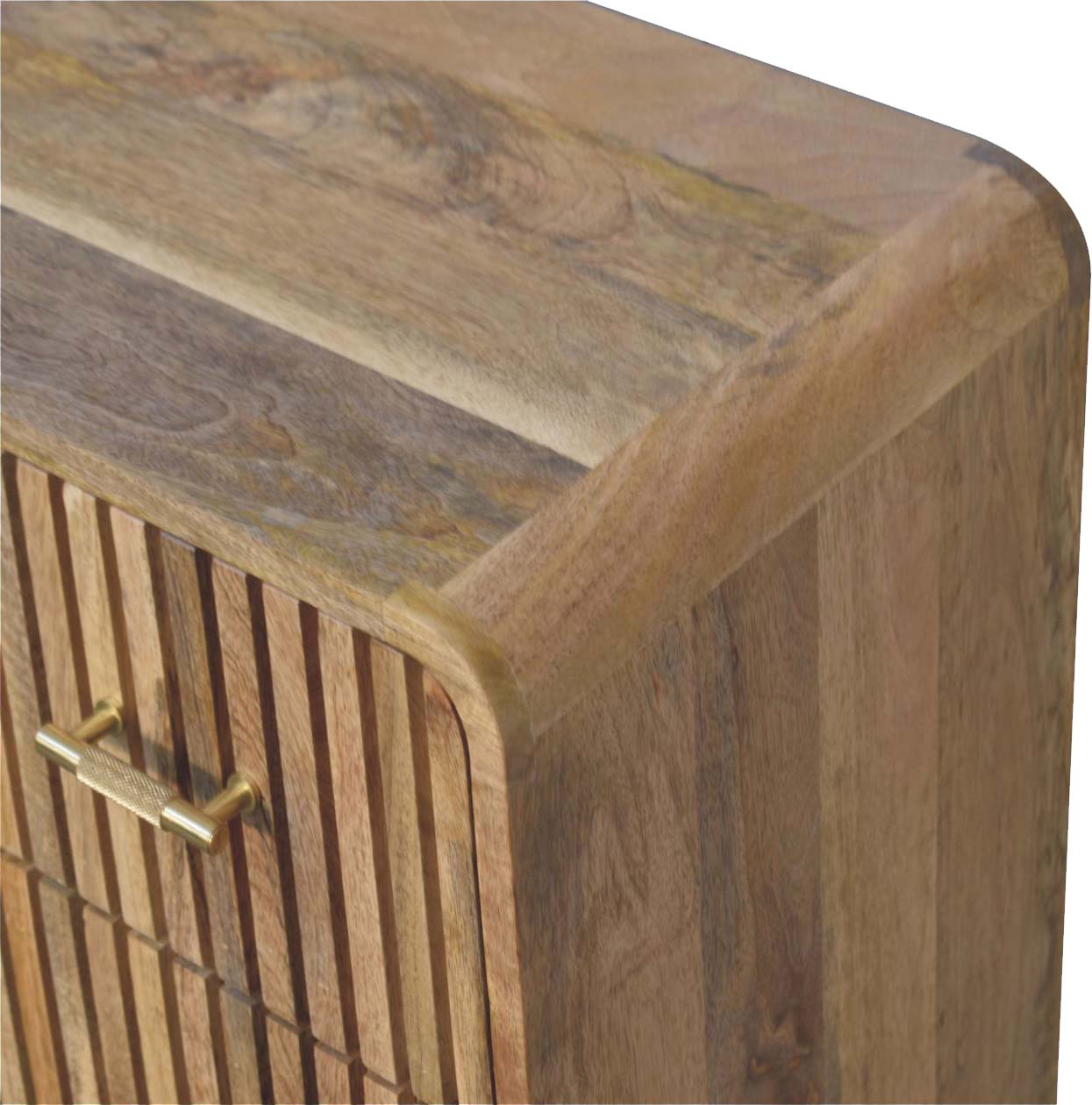 T-bar Ridged Chest, 3-Drawers