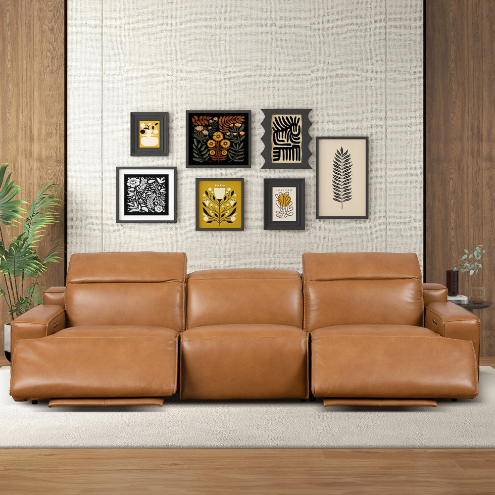 Urbana Triple Power Recliner Sofa