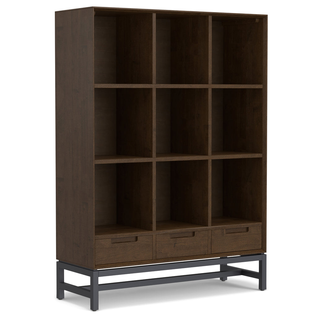 Banting 9 Cube Bookcase with Drawers