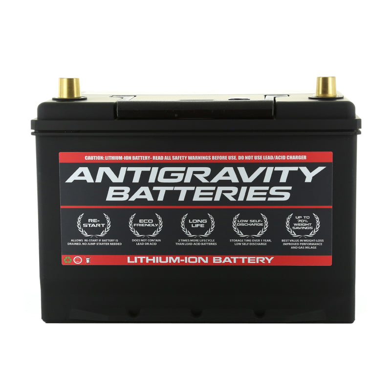 Antigravity Batteries Antigravity Group 27 Lithium Car Battery w/Re-Start AG-27R-40-RS