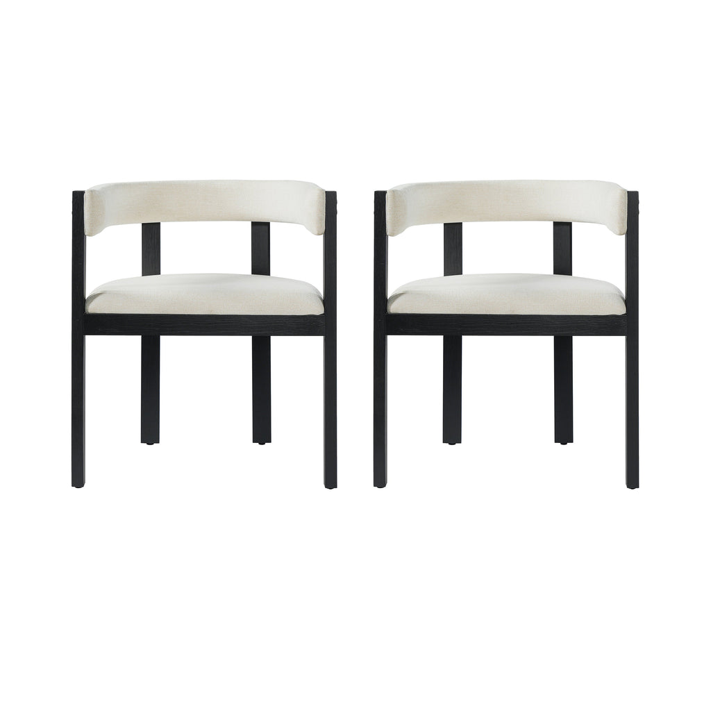 Modern Dining Arm Chair Set of 2
