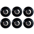 BLOX Racing New Fender Washers Kit M6 12pt - 6pc Large Diameter Black BXAC-00311-BK