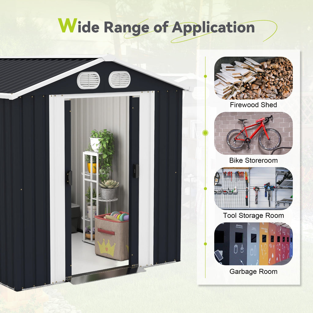 Campcraft 8x6 FT Outdoor Storage Shed