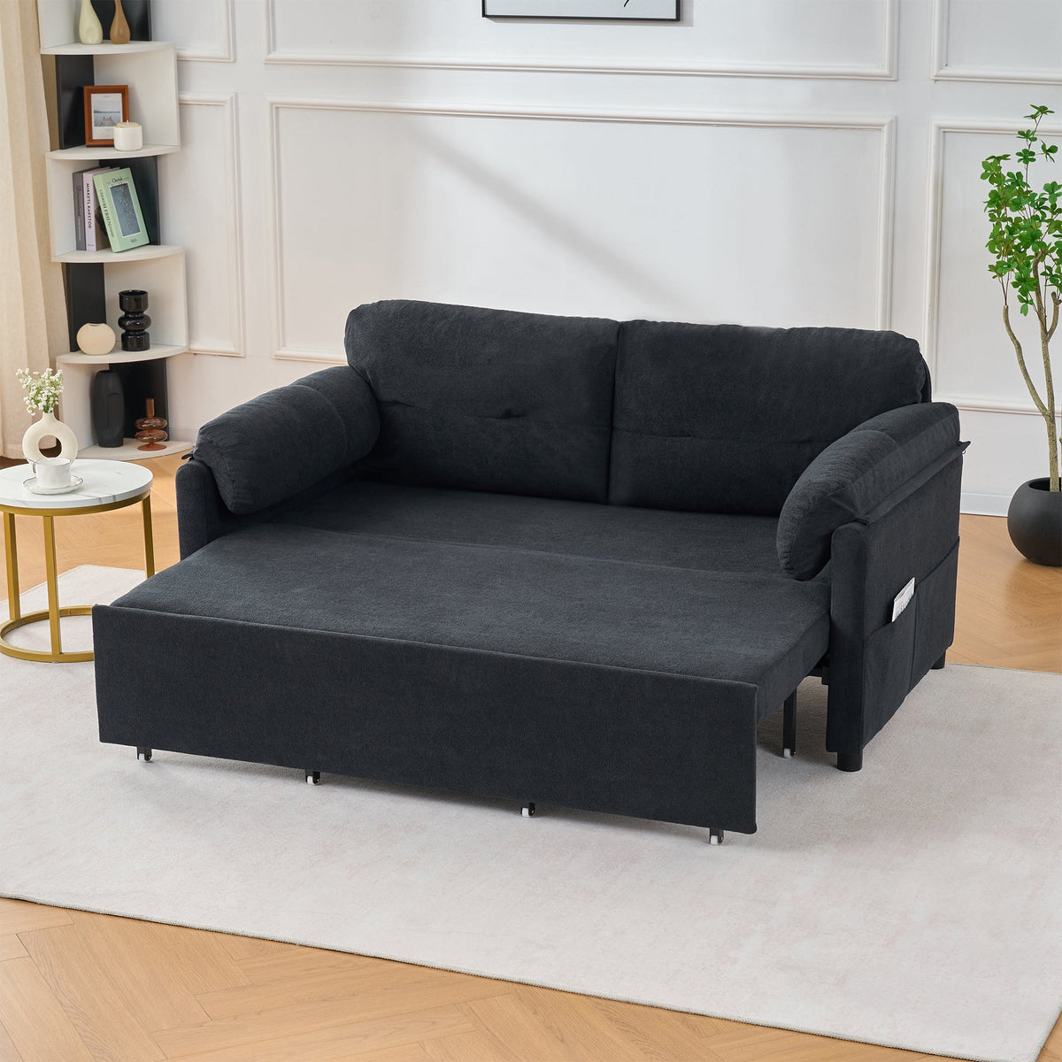 Convertible Pull Out Sofa Bed Queen Size