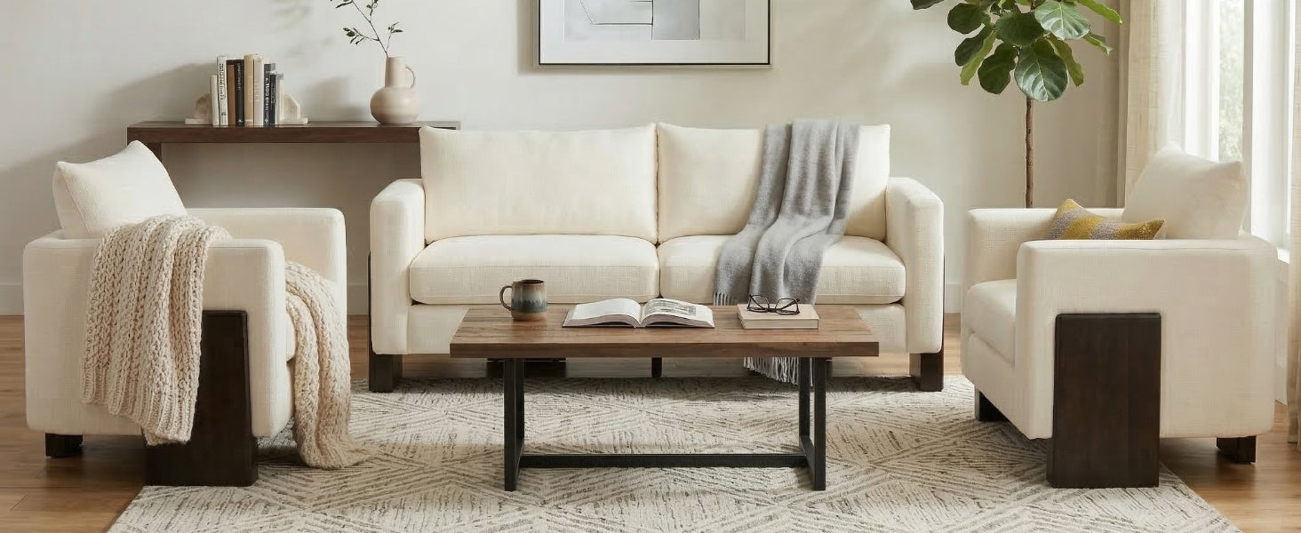 Cozy Sofa Set Oversized Comfy Cloud Sofa