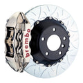 Brembo 08-15 Land Cruiser/LX570 Rear GTR BBK 4 Piston Billet 380x28 2pc Rotor Slotted Type3- Nickel 2P3.9028AR