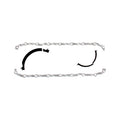 Cometic Gasket Cometic Chrysler Magnum V8 .188in Fiber Oil Pan Gasket Kit - Side Rails Only C5560-188