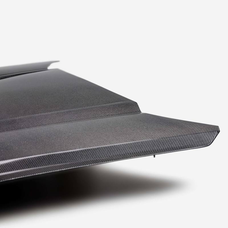 Anderson Composites 2024 Ford Mustang S650 Double-Sided Carbon Fiber Hood AC-HD24FDMU-GT5-DS