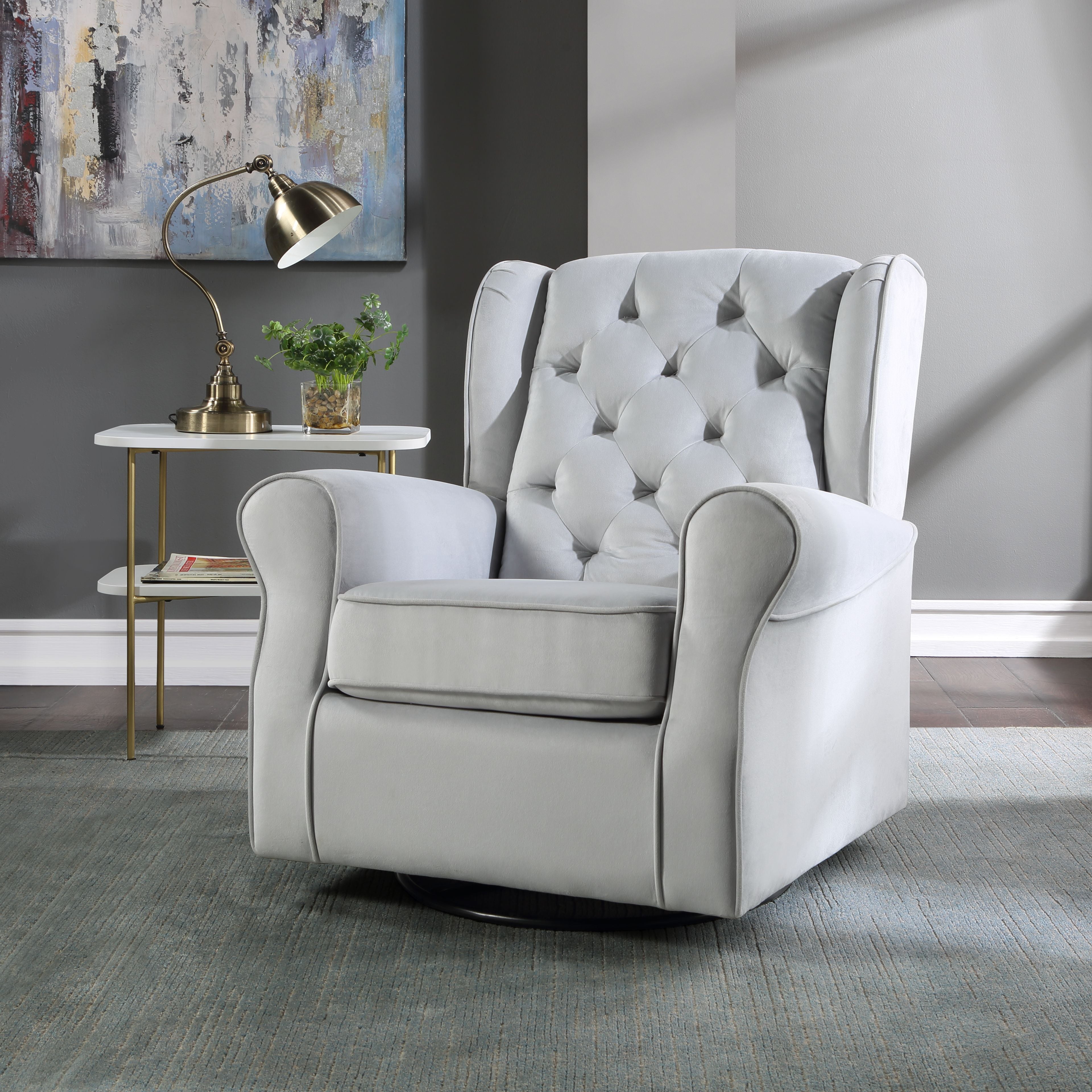 Zeger Swivel Glider Chair