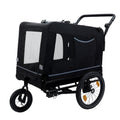 Extra Large 2-in-1 Bike Trailer & Push Cart for Pets