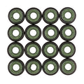 Cometic Gasket Cometic .265in x .500in x .555in x .638in Metal Jacket Valve Stem Seal - Green - 16 Pack 3215V-16