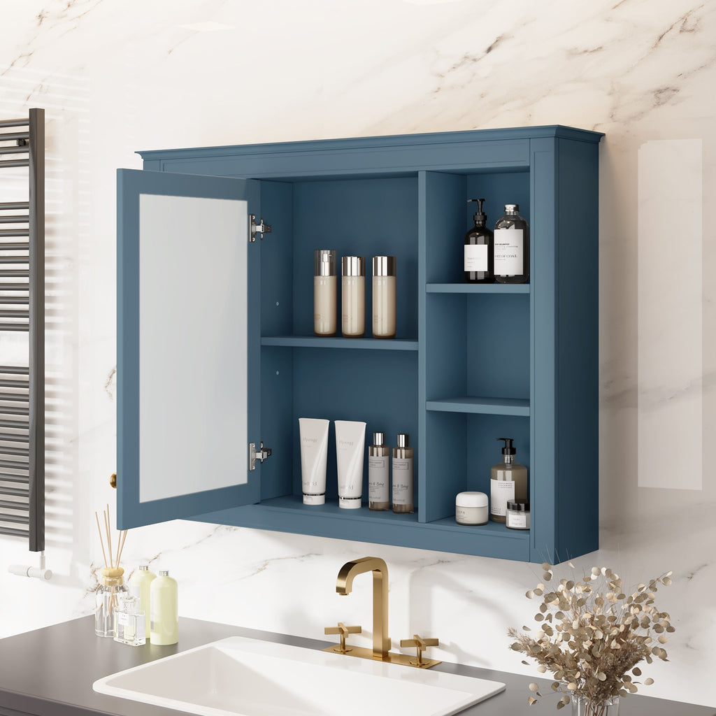 35'' x 28'' Modern Bathroom Wall Mounted Medicine Cabinet
