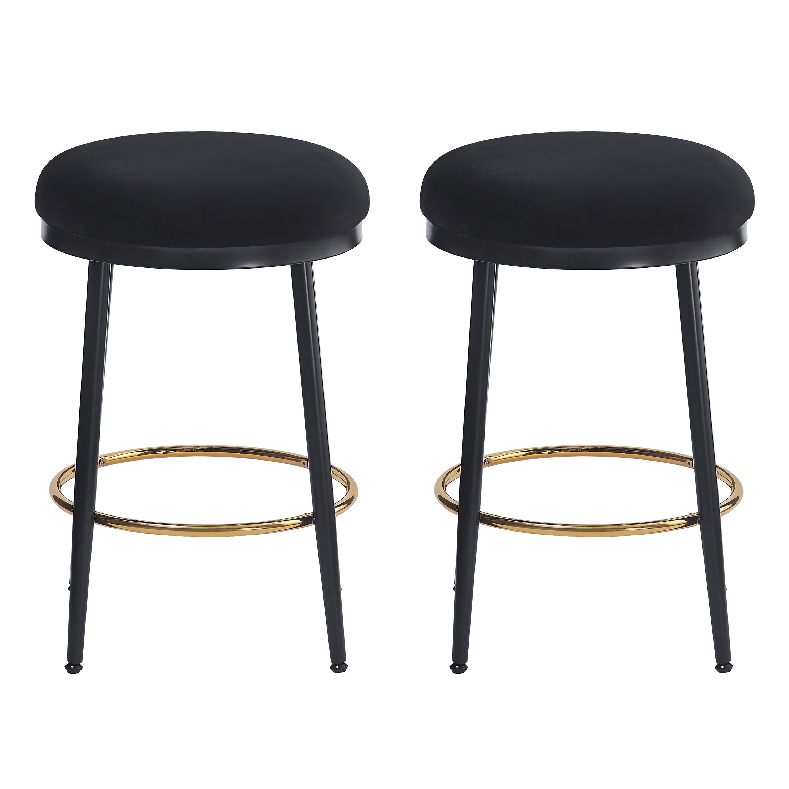 24.75" Modern Counter Stools Set of 2