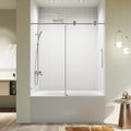 Frameless Single Sliding Soft-Close Shower Doors
