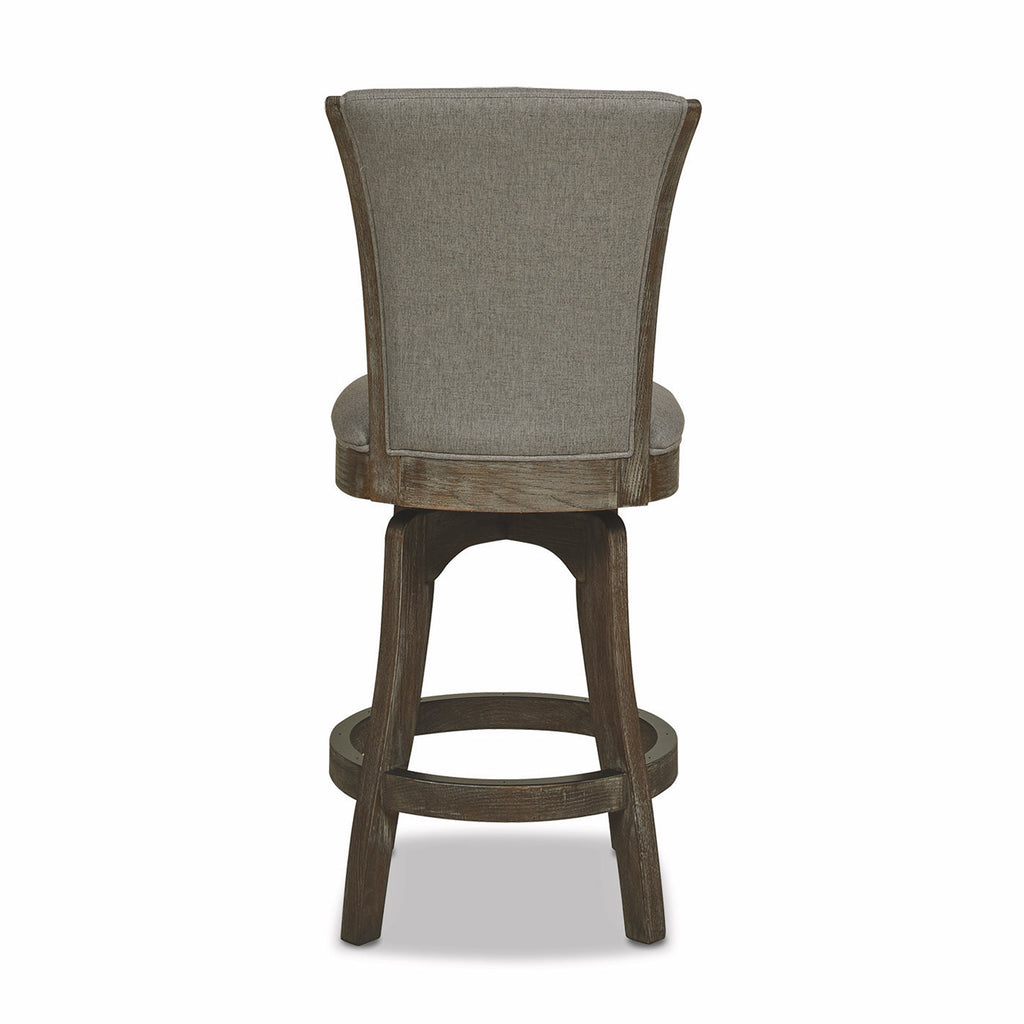 Henry 27" Armless Swivel Counter Height Bar Stool