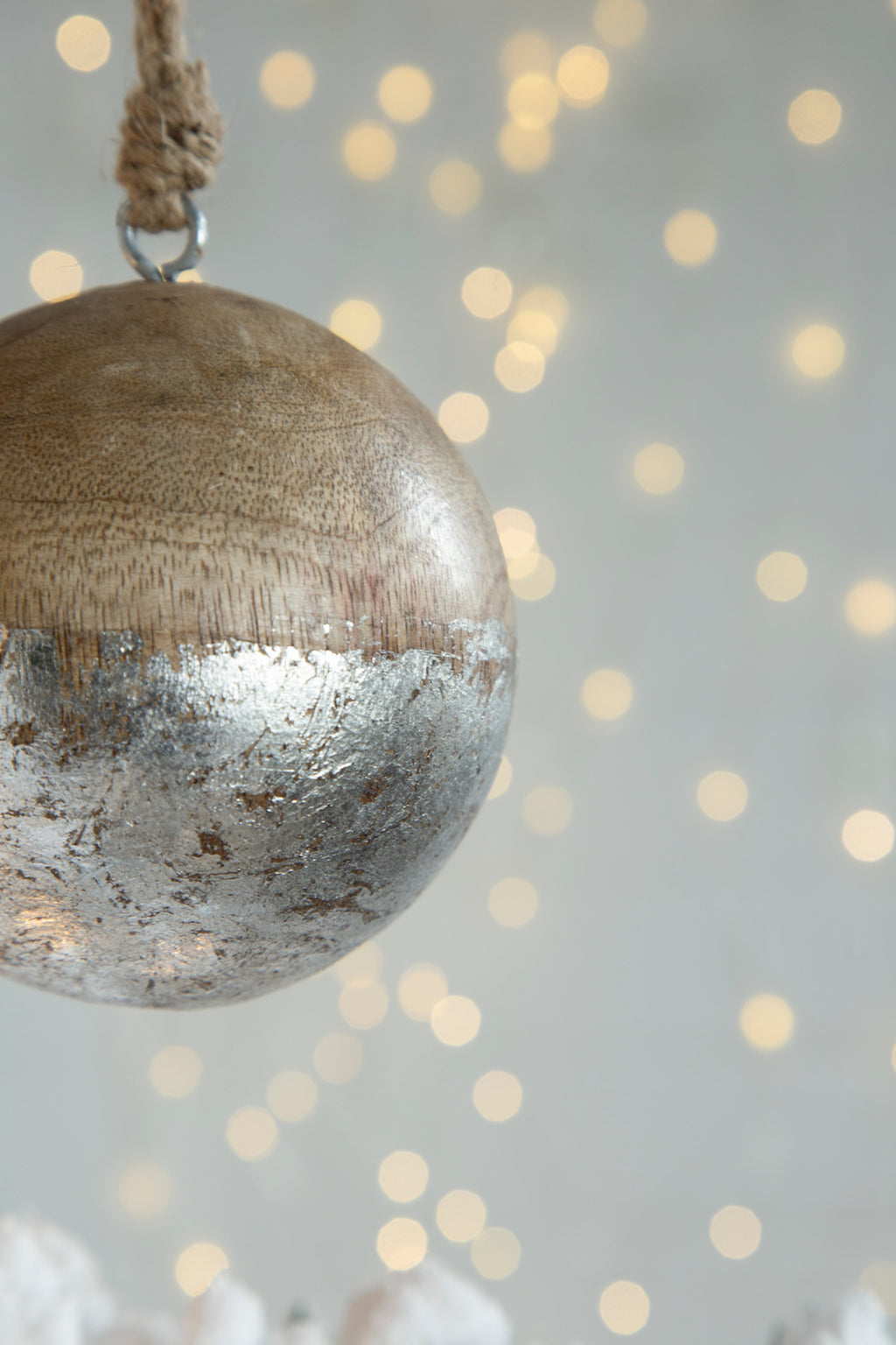 D4" Christmas Ball Ornaments - Set of 4