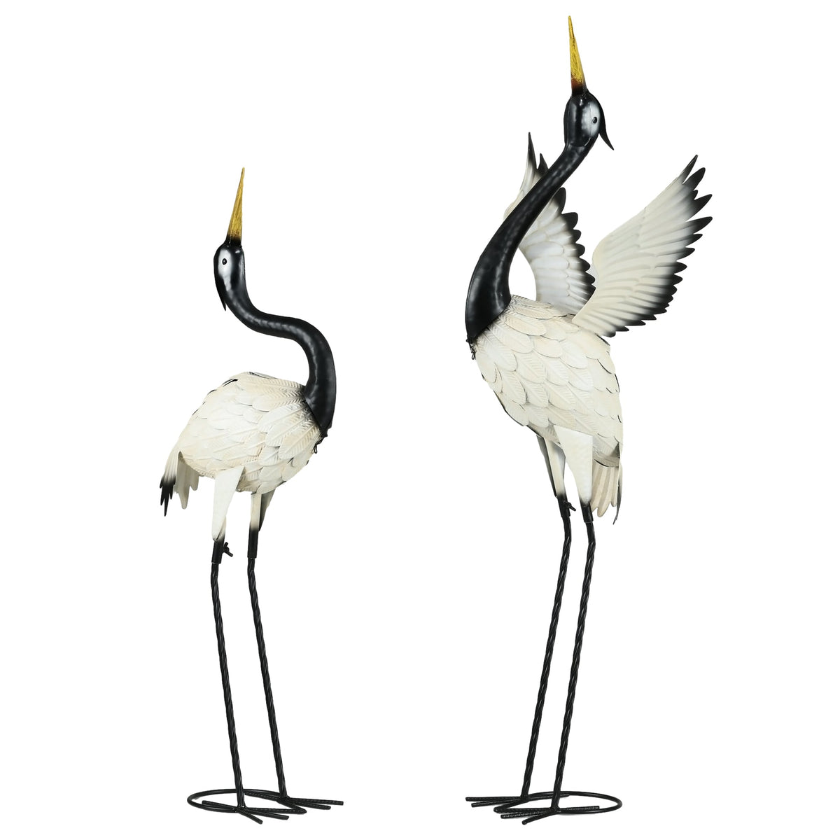 Outsunny Heron Garden Statues - Set of 2