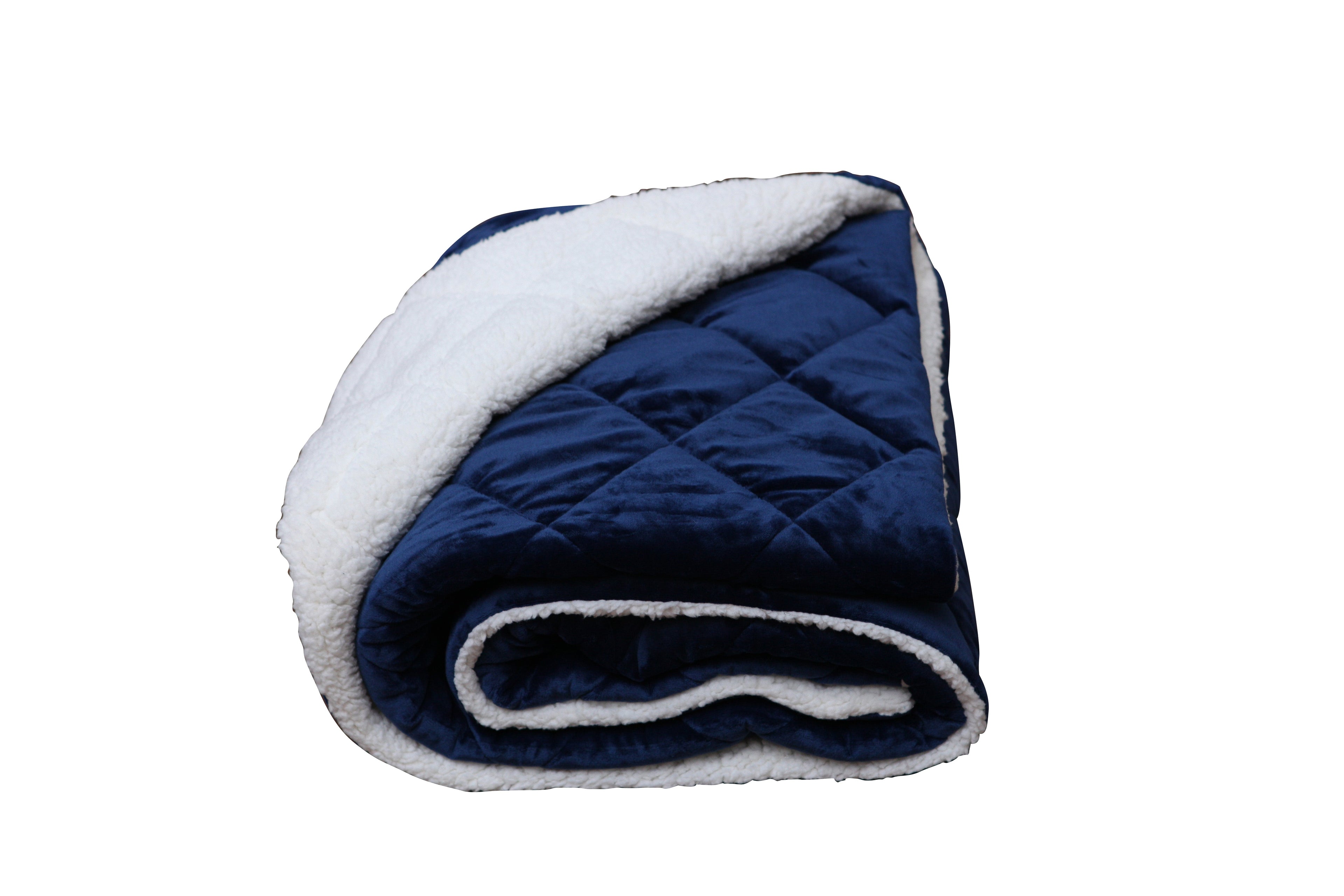 Modern Style Reversible Throw Blanket