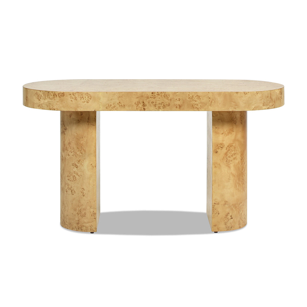 Jesse 55.5" Single Drawer Oval Computer Desk