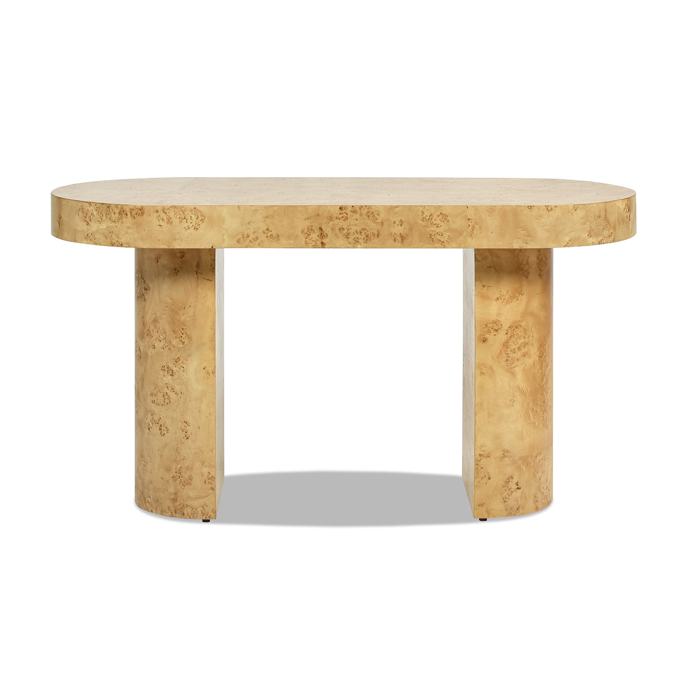 Jesse 55.5" Single Drawer Oval Computer Desk