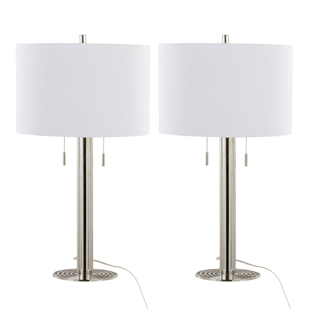 Master 29" Contemporary Metal Table Lamp