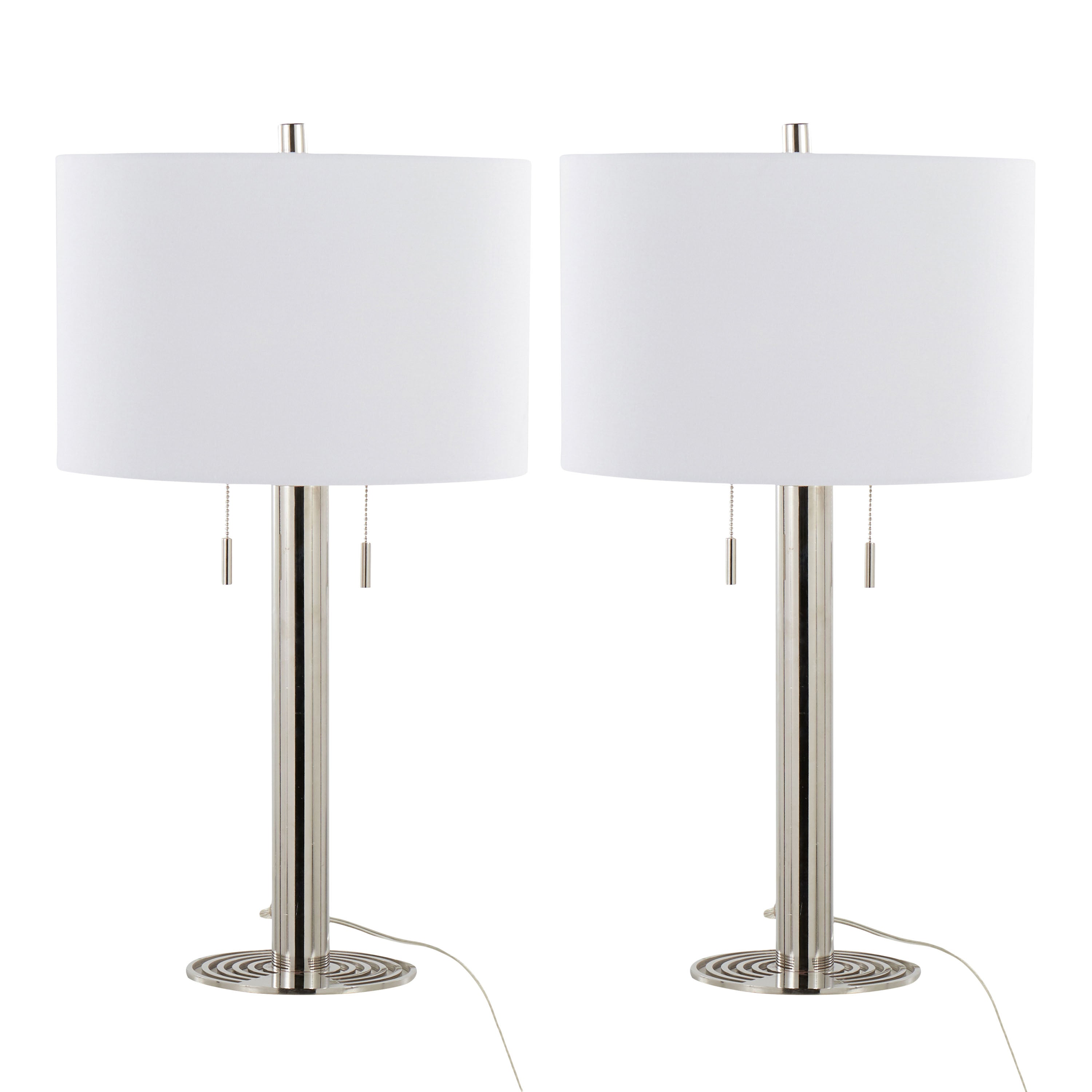 Master 29" Contemporary Metal Table Lamp