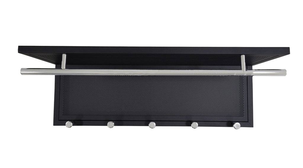 Esyspot Metal Powder Coating Hook Wall Mounted with Shelf