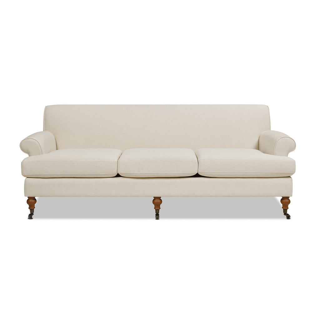 Alana Lawson Three-Cushion Tightback Sofa, Light