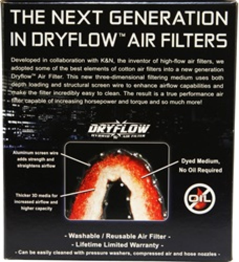 AEM Induction AEM Aif Filter, 3inFLG/ 5inOD/ 6-1/2inH Dry Flow 21-2036DK