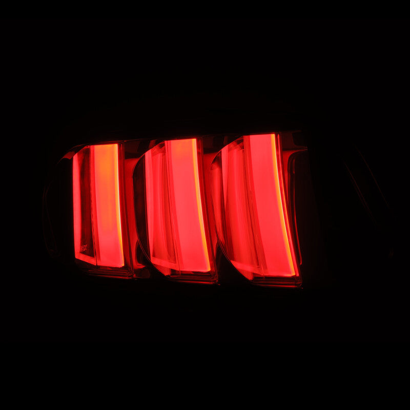 AlphaRex 15-23 Ford Mustang NOVA-Series Prismatic LED Tail Lights Alpha-Black 655010 *Discontinued