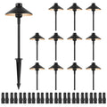 12 Pack Low Voltage Landscape Path Lights