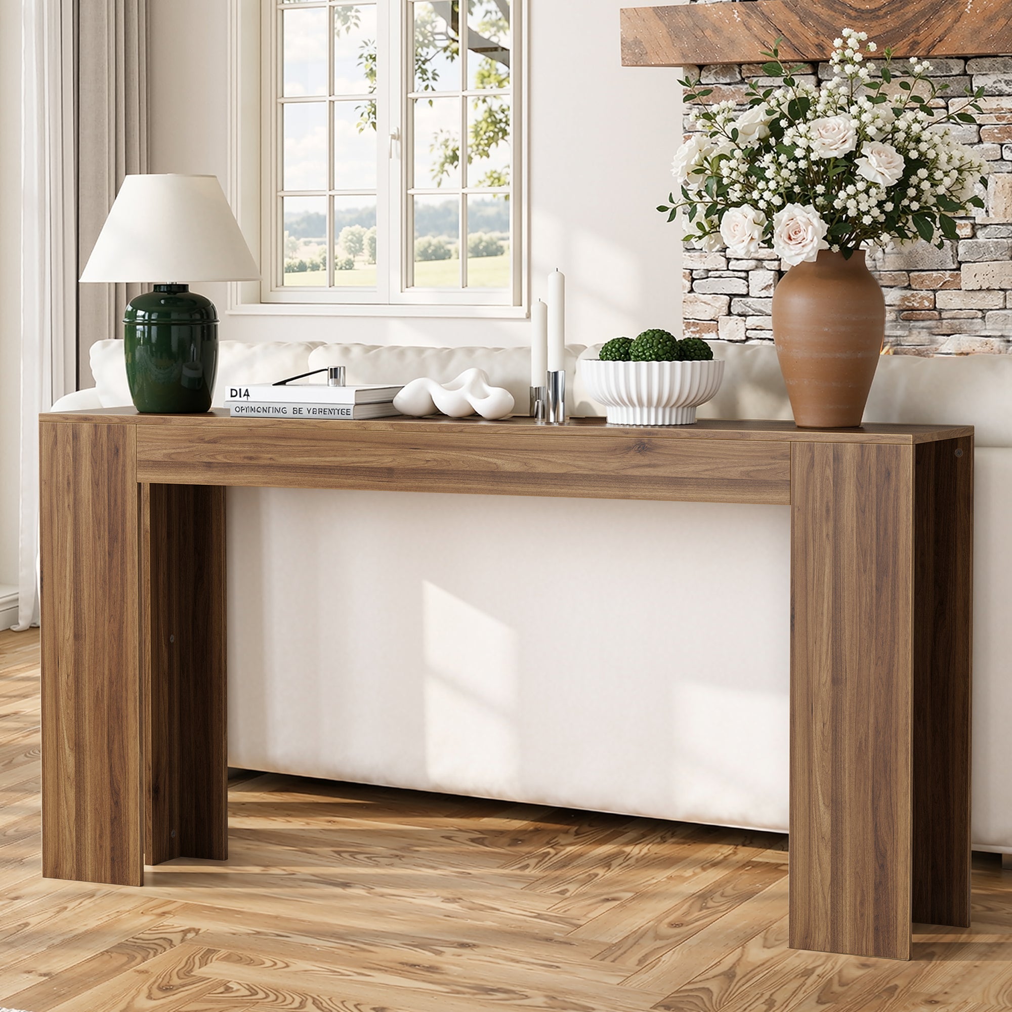 62.99-Inch Extra-Long Entryway Table