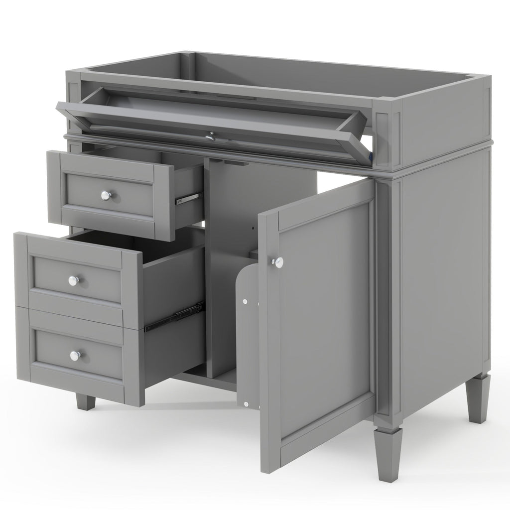 36" Bathroom Vanity Without Top Sink
