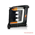 ANZO 15-20 GMC Yukon (Incl XL - Factory Halogen Models) Full LED Proj Headlights Black - Driver Side 111635X-L