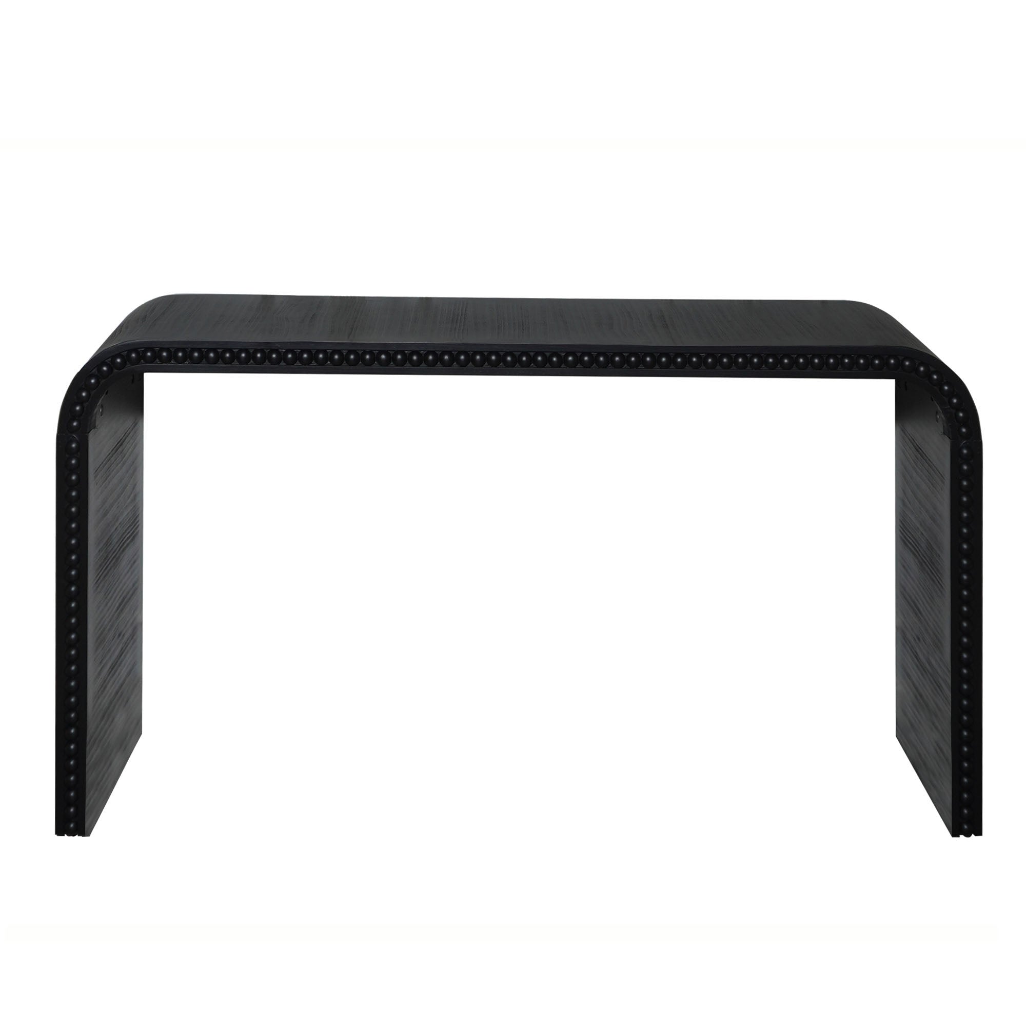 Black Wood Console Table