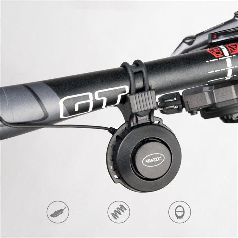 Bike Bell Charging Speaker USB Recharged Mini Electric Bike Horn 4 Modes Cycling Electric Bicycle Accessories For Scooter Electric Bike Horn Cycling Bicycle Scooter Horn Battery Waterproof Bicycle Accessories For Kid
